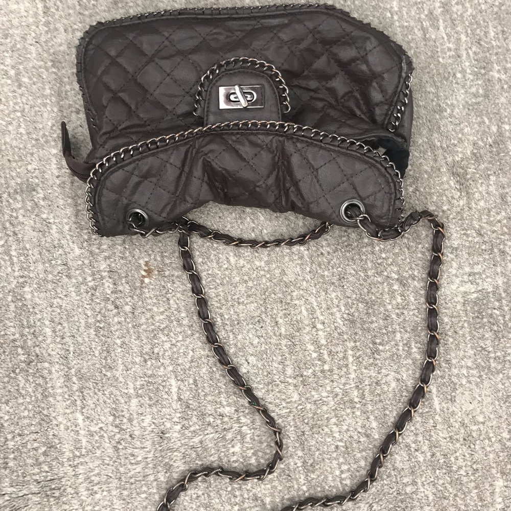 Brown crossbody bag